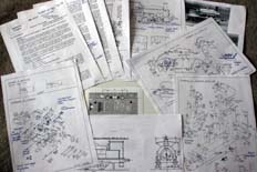 Click here to see a bigger view MArked up copies fo the instructions and frets for Agenoria Ironside and Clausentum kit