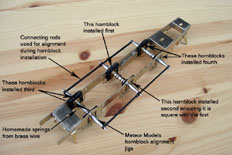 Setting up the hornblocks E4