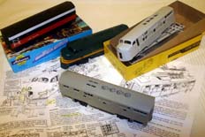 Highliners and Athearn F-unit parts