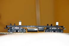 Modified Athearn F-unit chassis