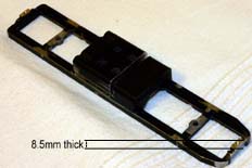 Coupler modifications to the Athearn chassis