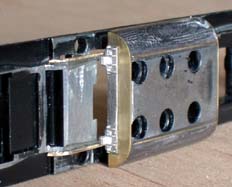 GP9 underframe showing fuel tank brackets