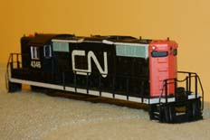 Modified Proto 2000 GP18 to GP9 #4346