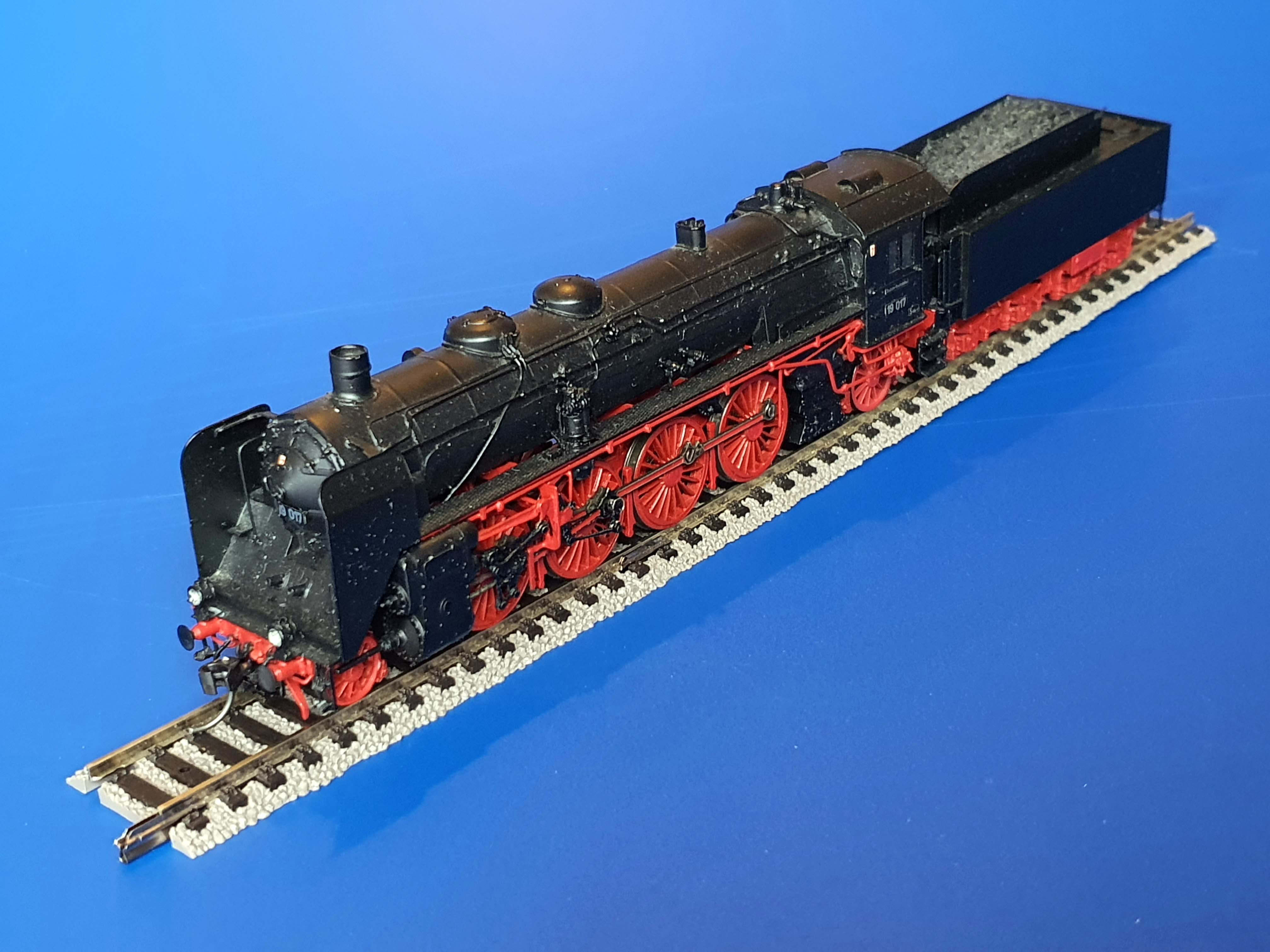 Front 3/4 view of BR19 model