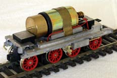 Weinert BR38 P8 kits, basic assembled tender chassis