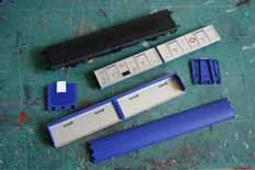 Transfesa van kit of parts befroe re-assembly