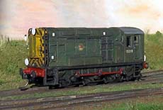 HO scale Bulleid diesel shunter