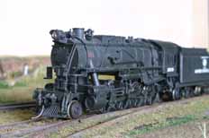 Model Loco S160, front 3/4 fireman's side